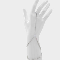 Aldo Unenda Silver/Clear Multi Women's Bracelets - Hand chain Silver/Clear Multi