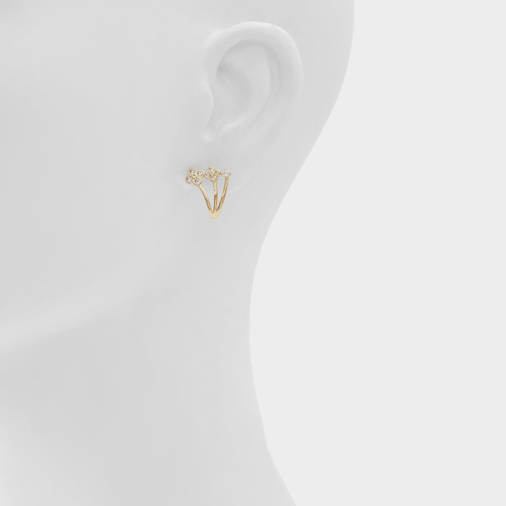Aldo Asieweth Gold/Clear Multi Women's Earrings - Earrings Gold/Clear Multi