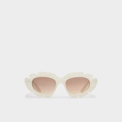 Aldo Caumasee White Women's Cat eye - Cat eye sunglasses White