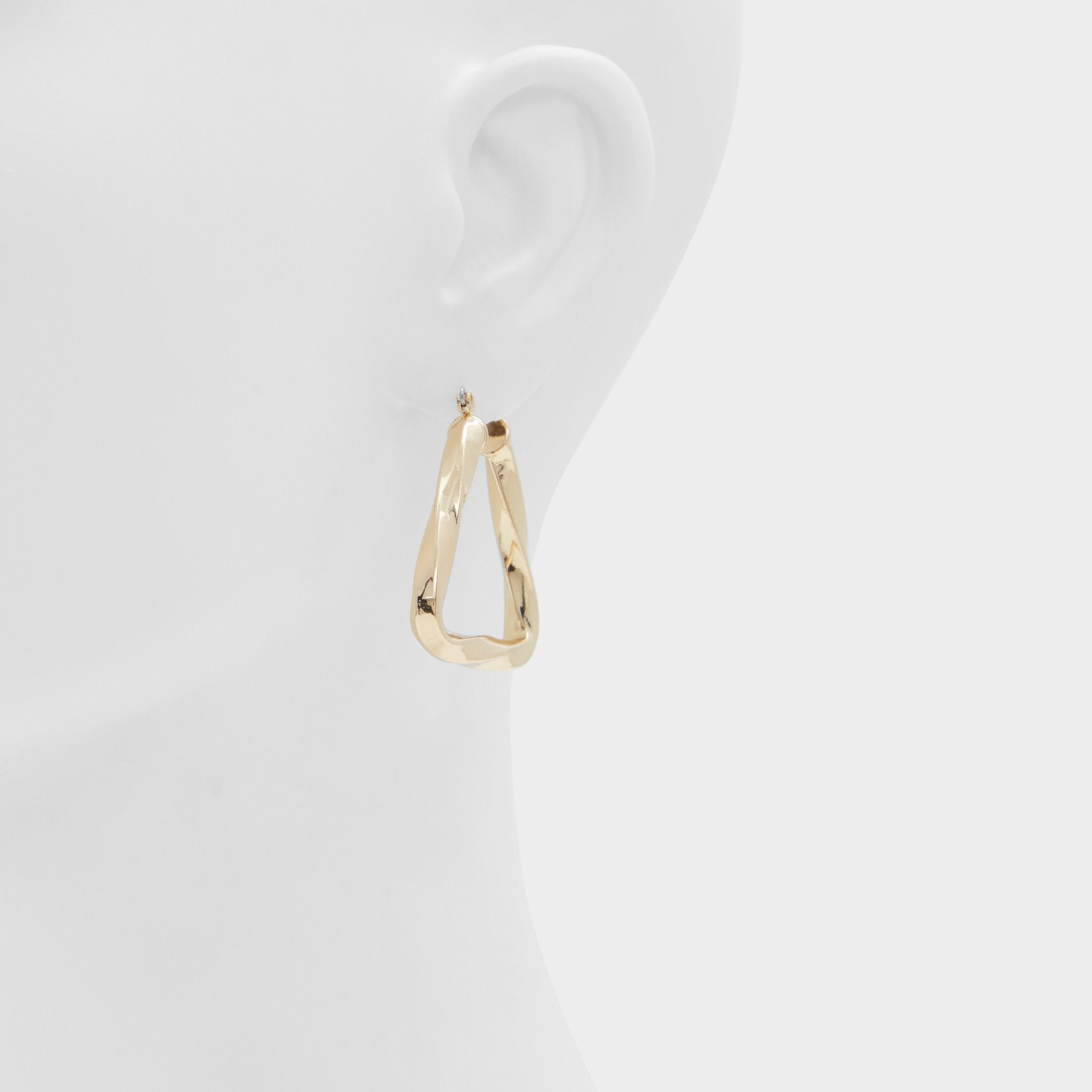 Aldo Babriclya Gold Women's Earrings - Hoop earrings Gold