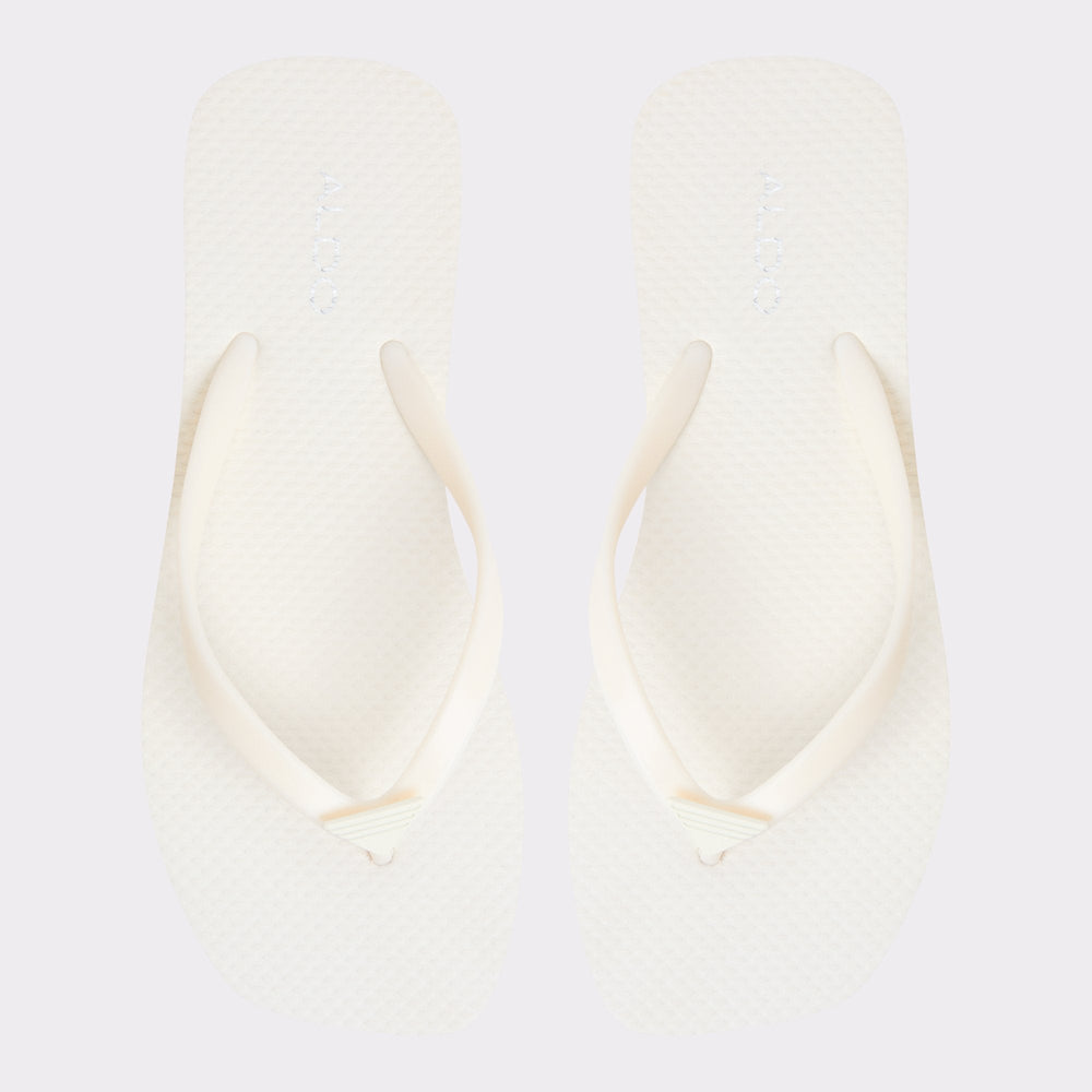 Aldo Beachready White Women's Jelly Sandals & Flip Flops - Flip flop White