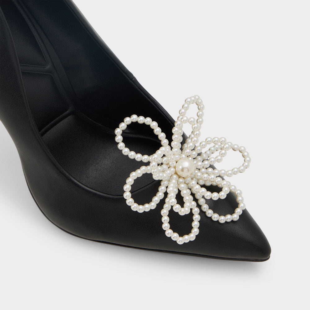 Aldo Flowerclip in Ice - Decorative shoe clip Ice