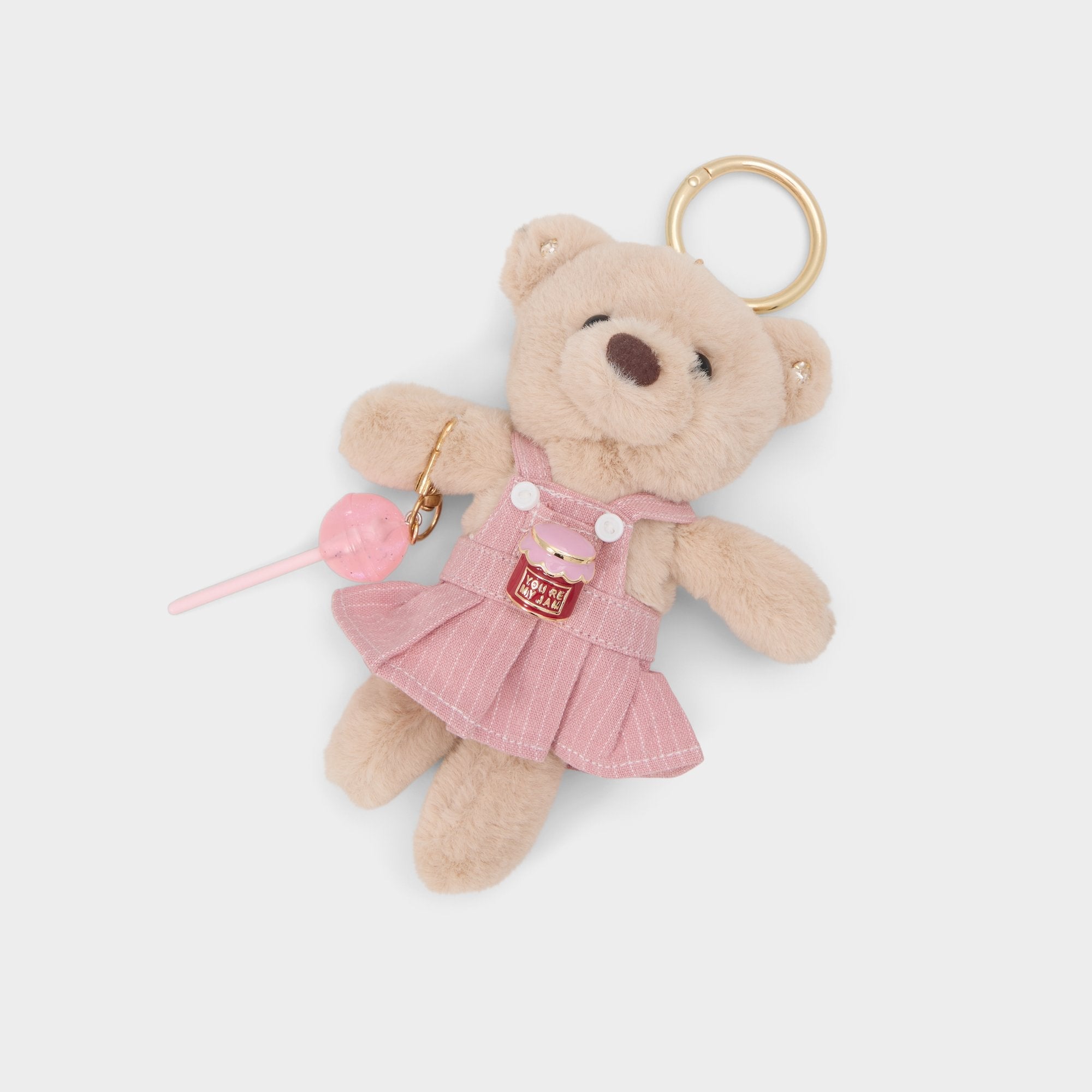 Aldo Snugglepop in Light Pink - Bag charm Light pink