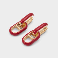 Aldo Alalaegyn in Red - Hoop earrings Red