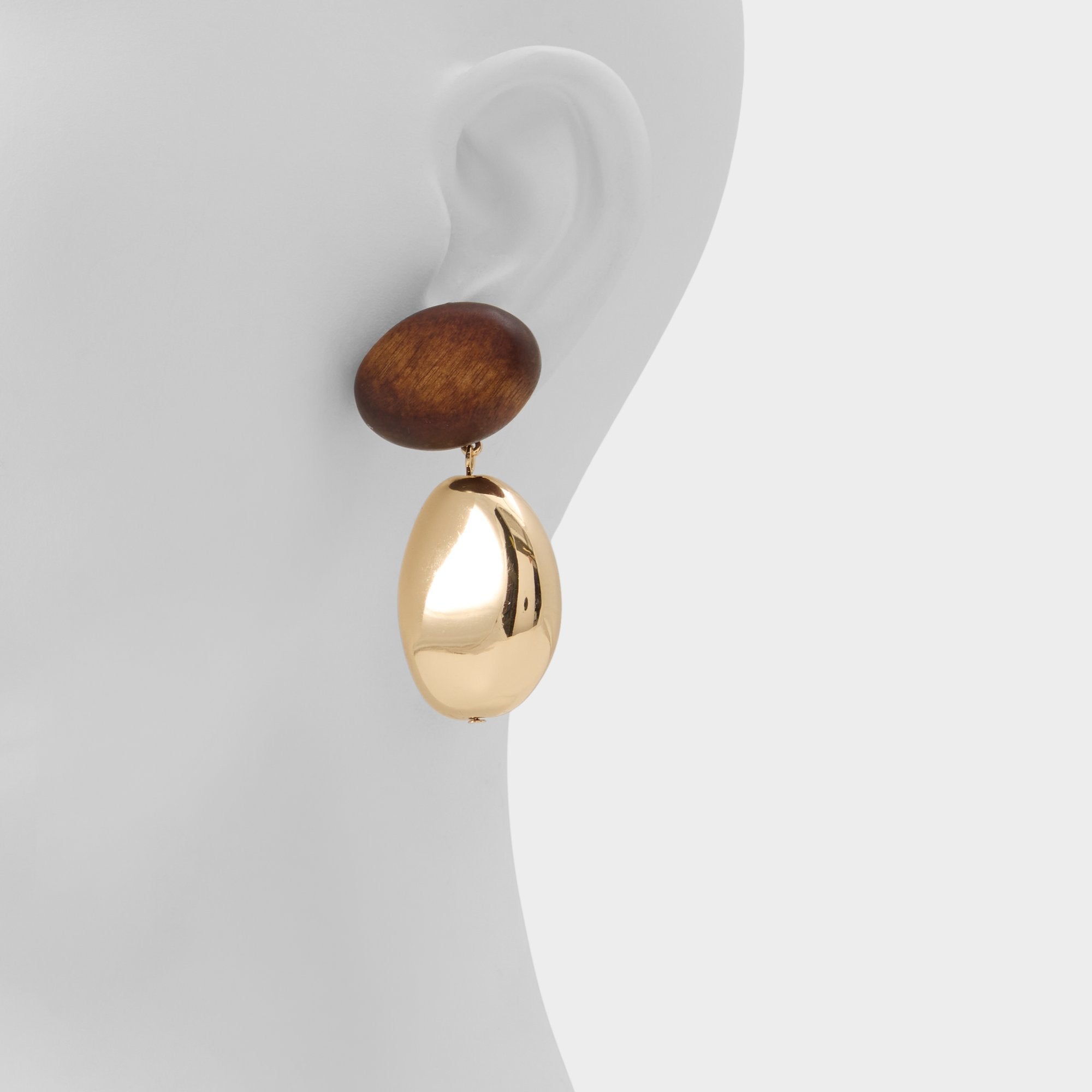 Aldo Teyrra in Other Brown - Chandelier earrings Other brown