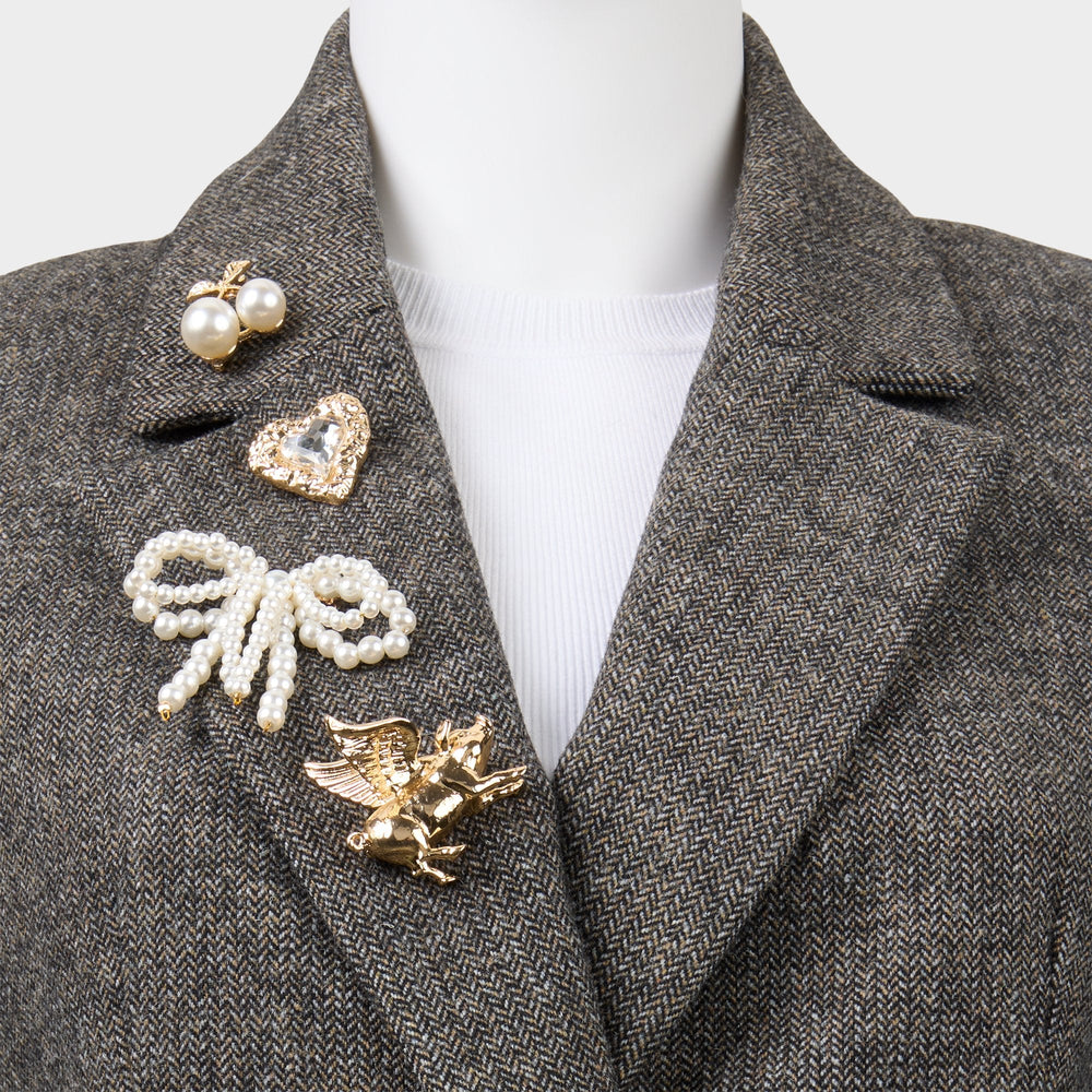 Aldo Cocquettepins in Ice - Decorative brooch Ice