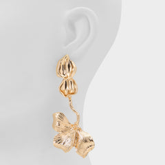 Aldo Gaiya in Gold Clear Multi - Statement earrings Gold/clear multi
