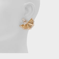 Aldo Fariaria in Gold Clear Multi - Earrings Gold/clear multi