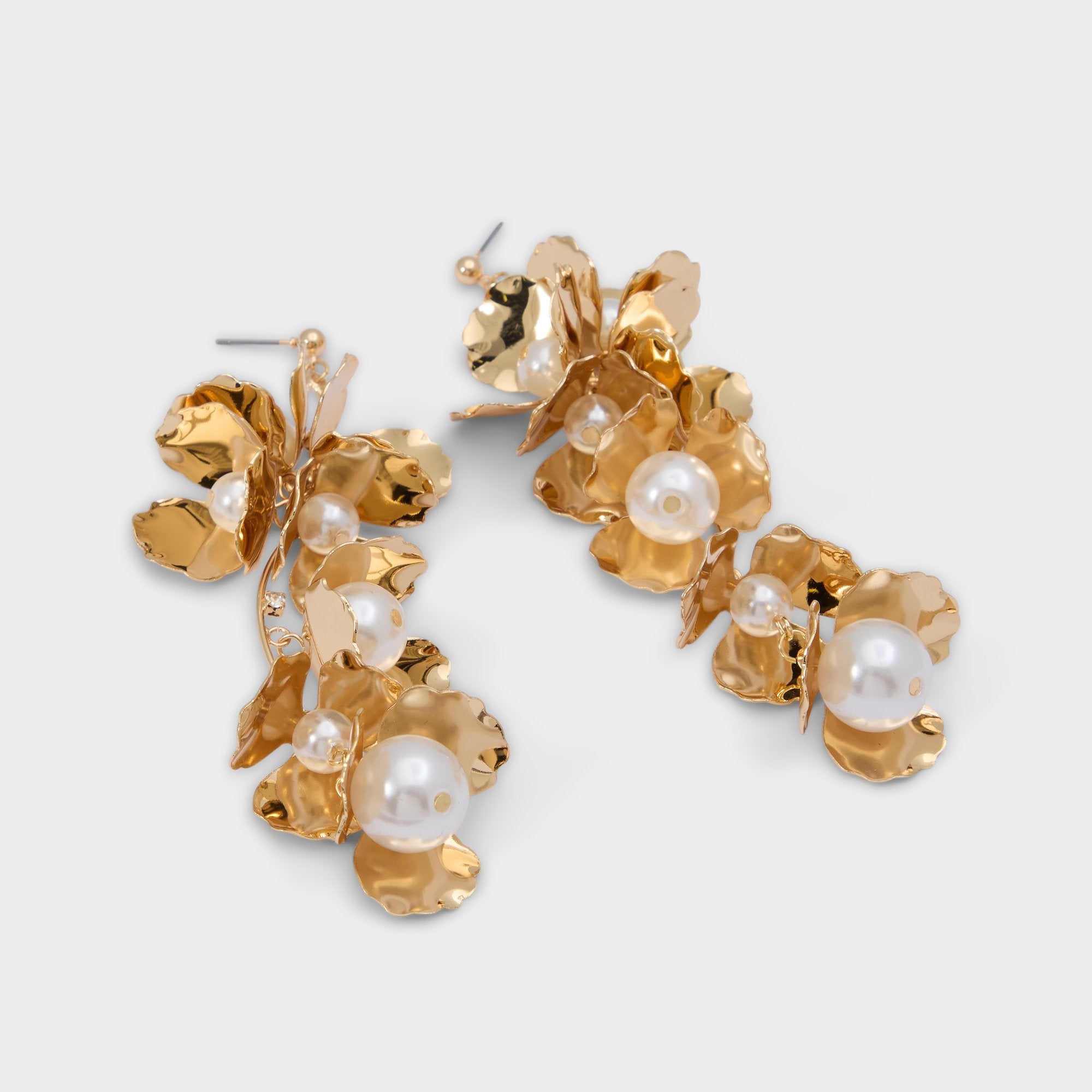 Aldo Serrenna Gold Women's Earrings - Chandelier earrings Gold