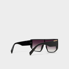 Aldo Thiedan Black/Gold Multi Women's Shield - Shield sunglasses Black/Gold Multi