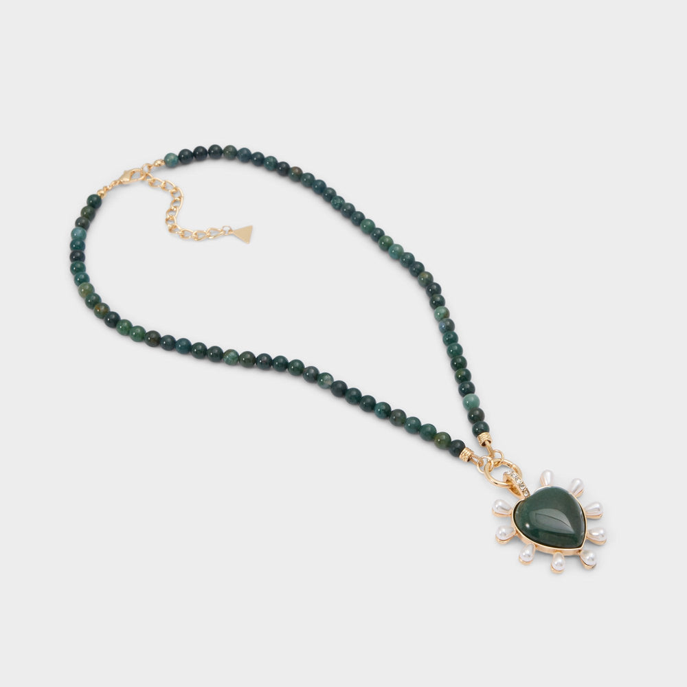 Aldo Preciousheart in Dark Green - Necklace Dark green