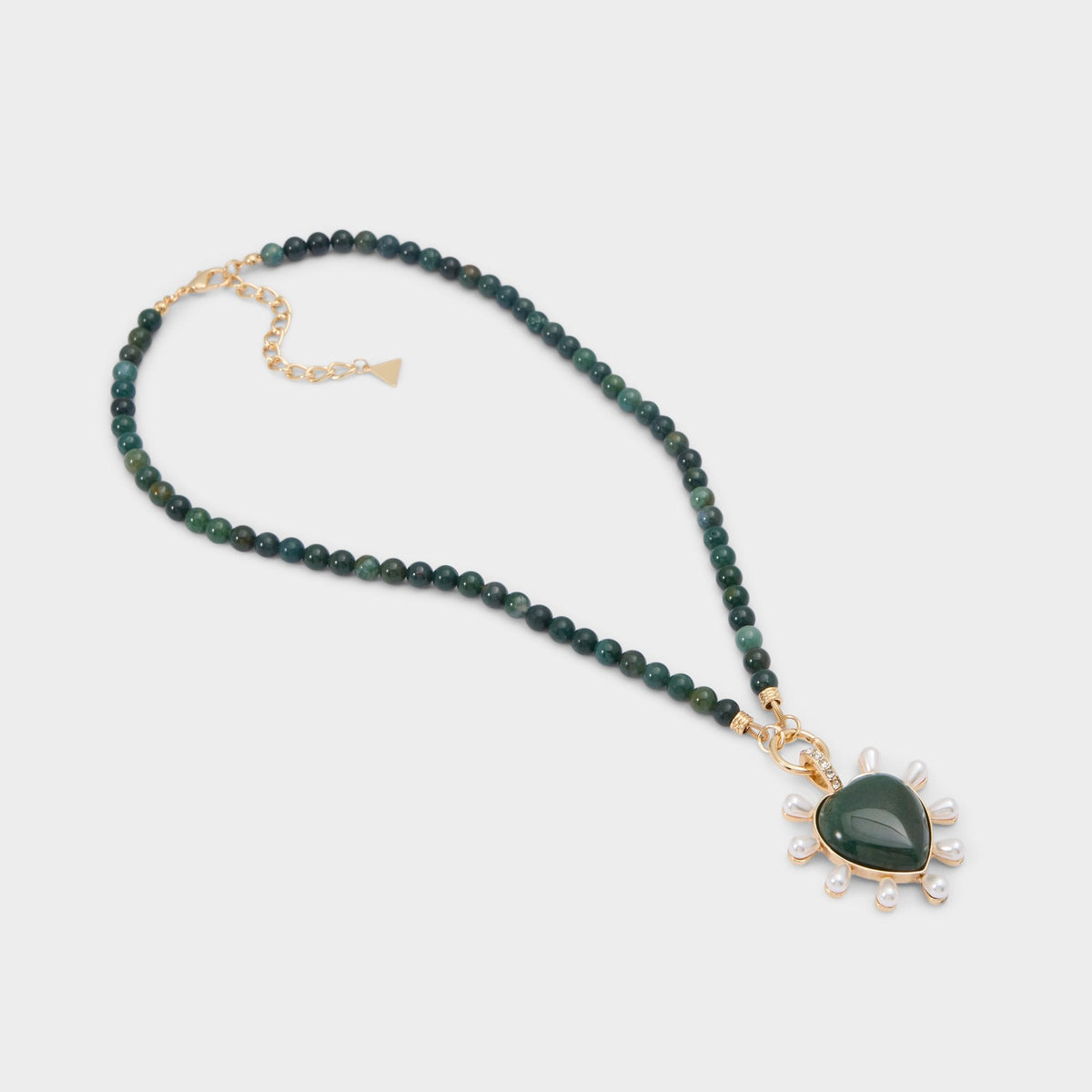 Aldo Preciousheart in Dark Green - Necklace Dark green