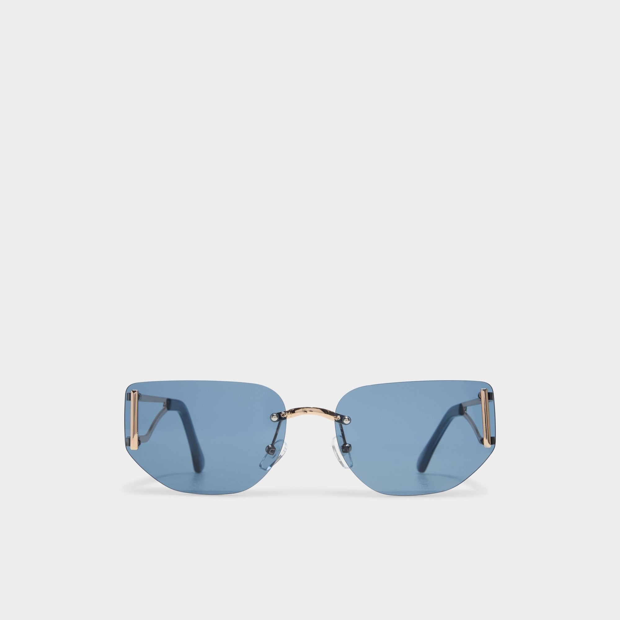 Aldo Delalle Gold Women's Square - Square sunglasses Gold