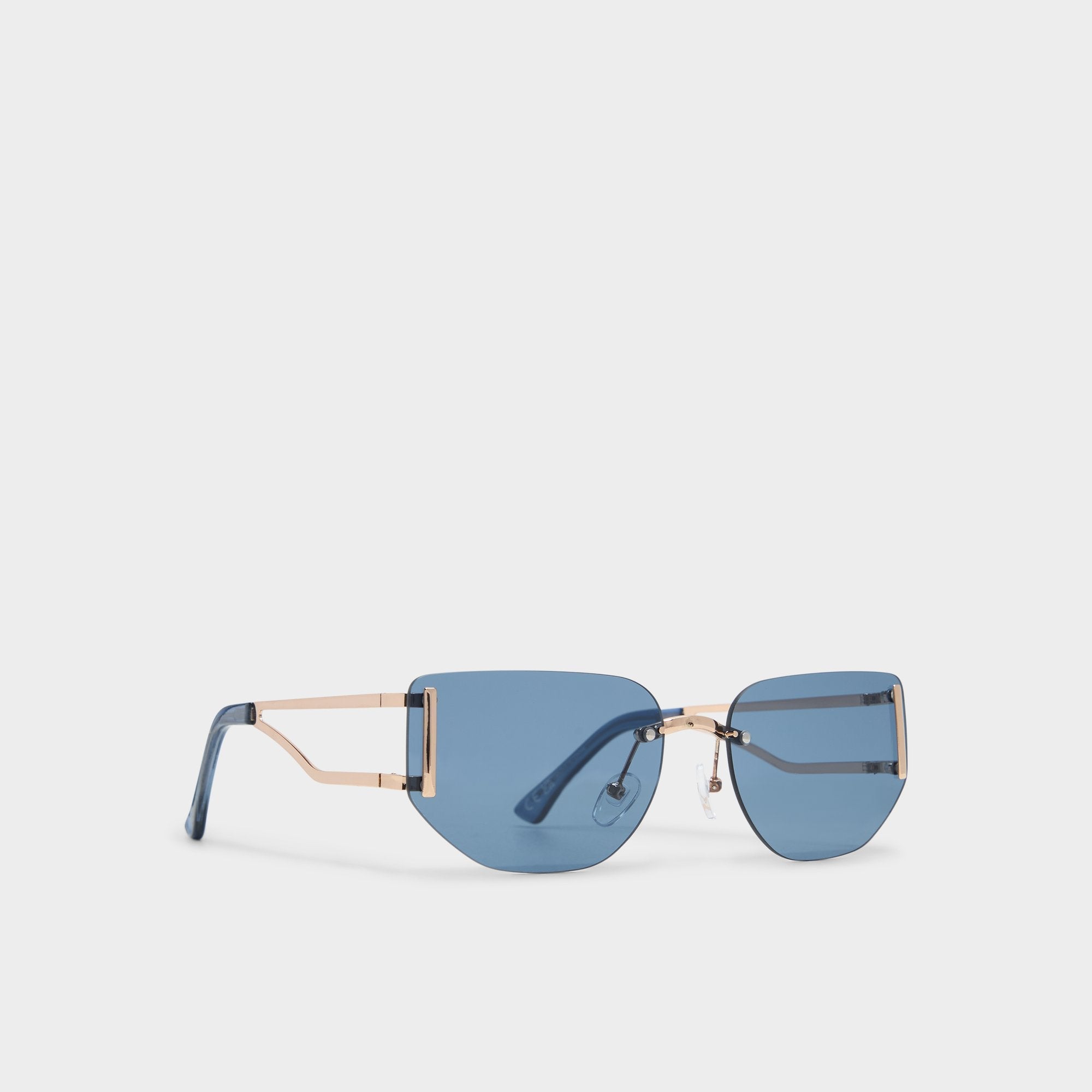 Aldo Delalle Gold Women's Square - Square sunglasses Gold