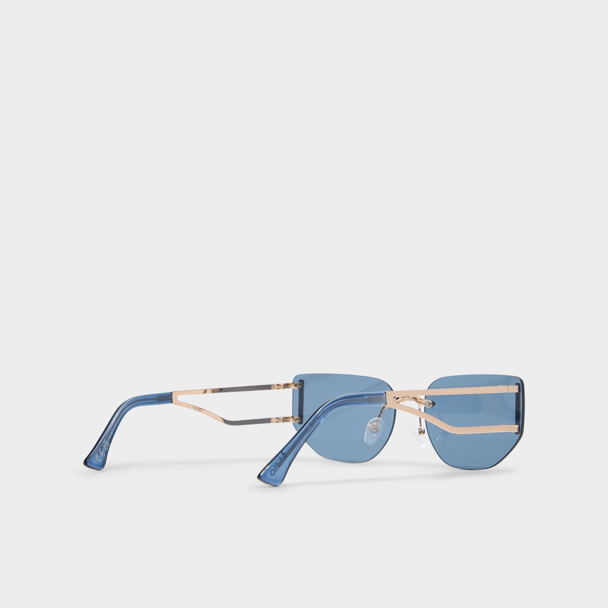Aldo Delalle Gold Women's Square - Square sunglasses Gold