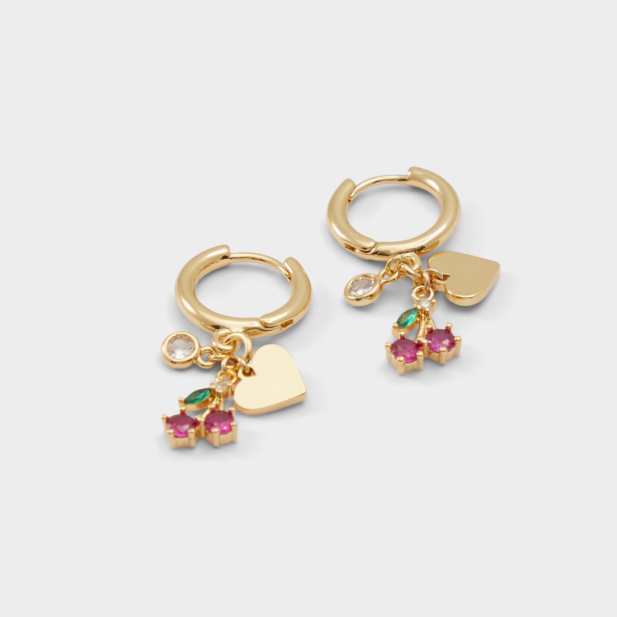 Aldo Cerisiaa Red Women's Gold plated - Earrings Red