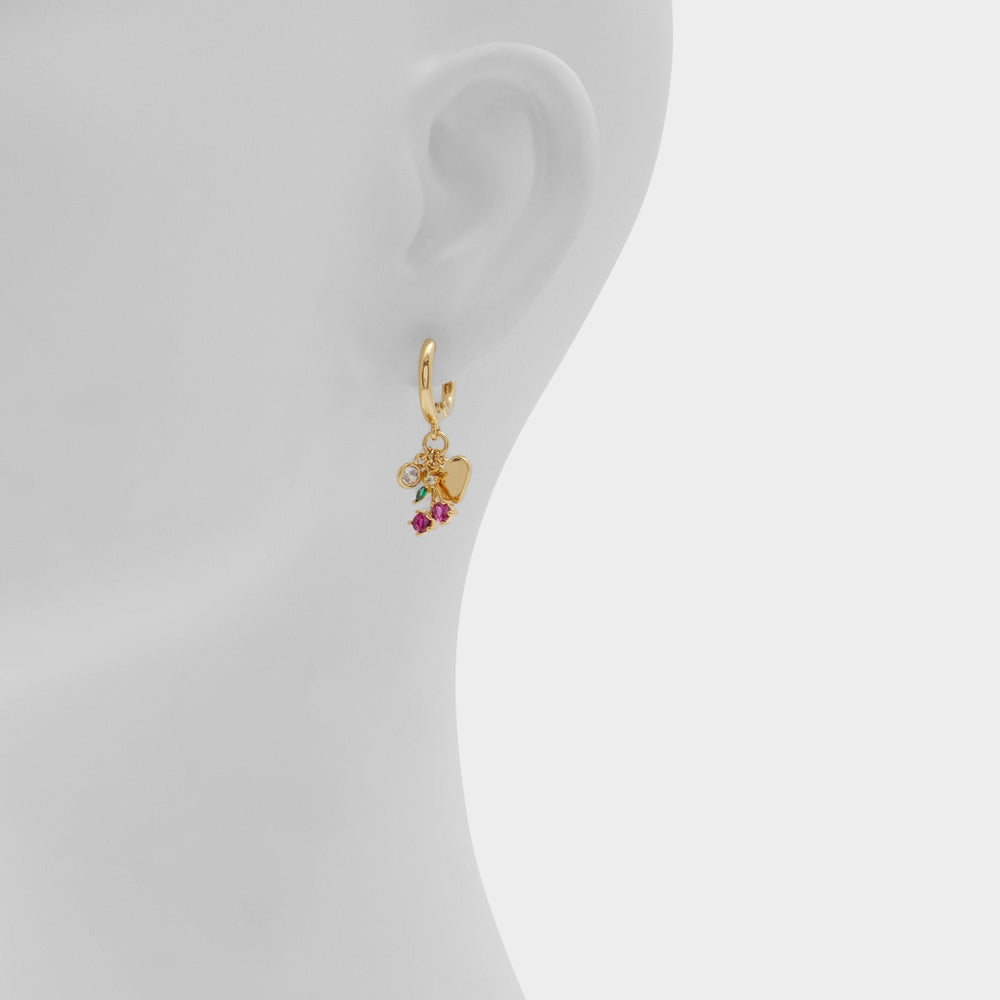 Aldo Cerisiaa Red Women's Gold plated - Earrings Red