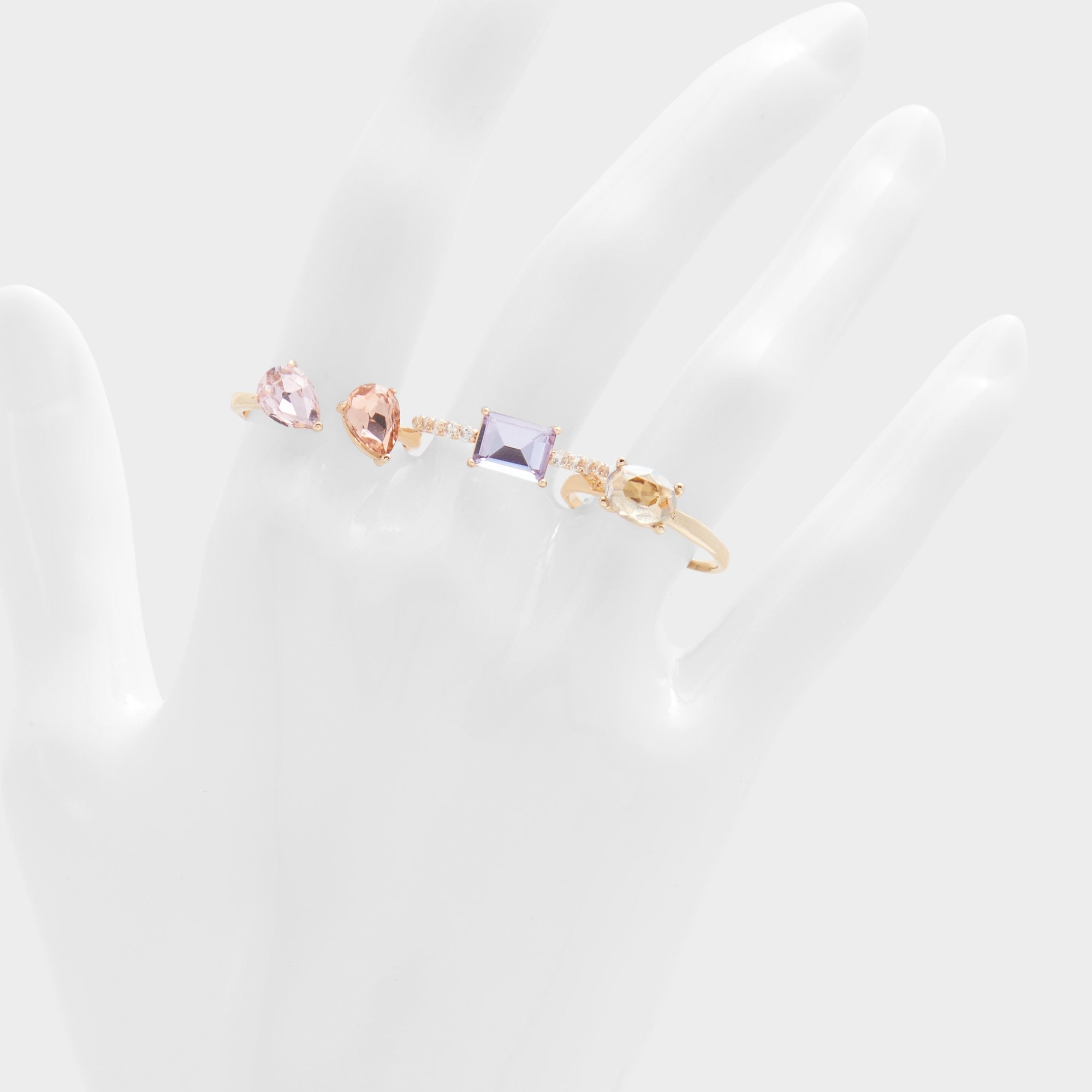 Aldo Pimediax Pastel Multi Women's Rings - Stackable rings Pastel Multi
