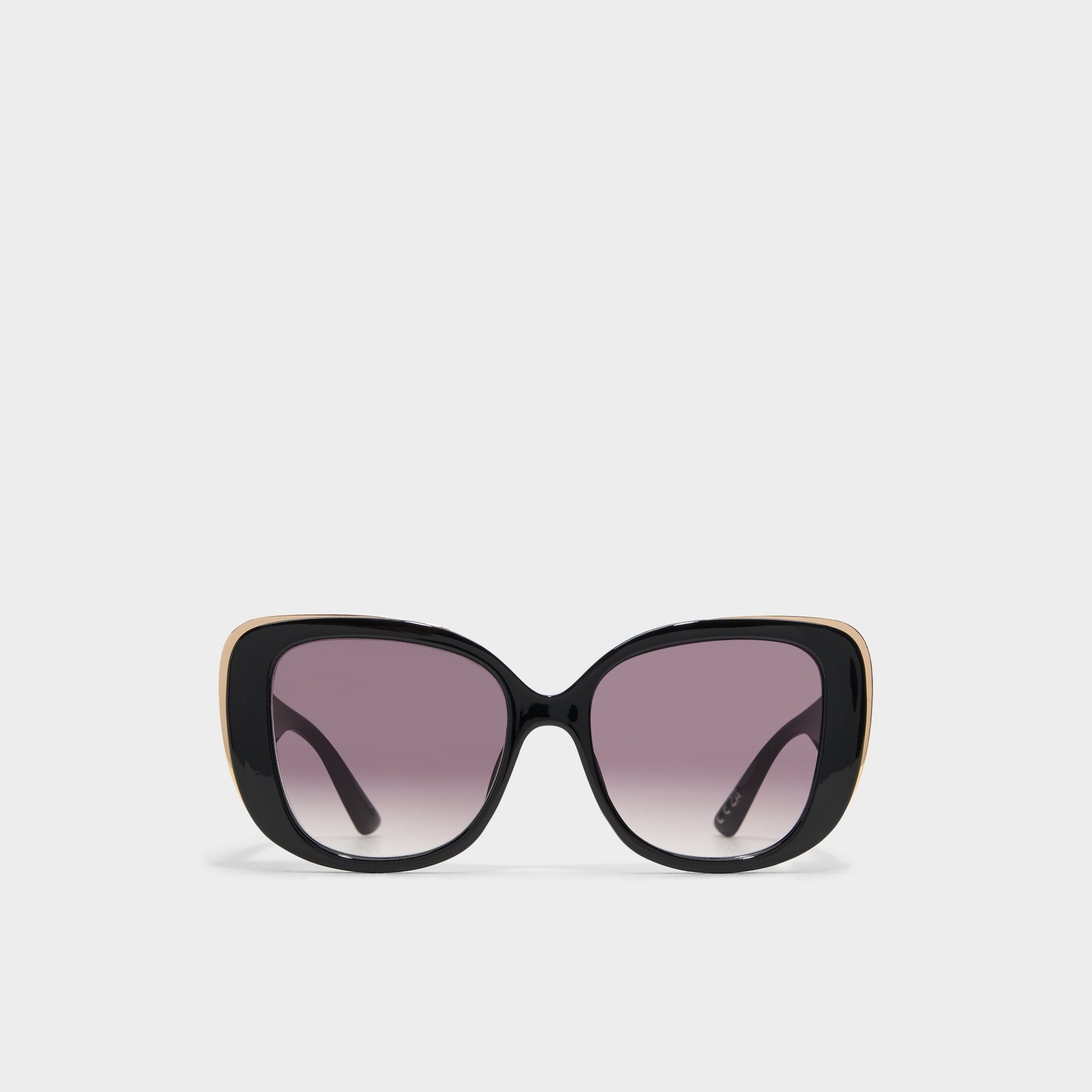Aldo Dorkayx Black/Gold Multi Women's Square - Square sunglasses Black/Gold Multi