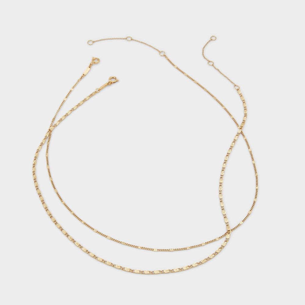 Aldo Rilara Gold Women's Necklaces - Layered necklace Gold