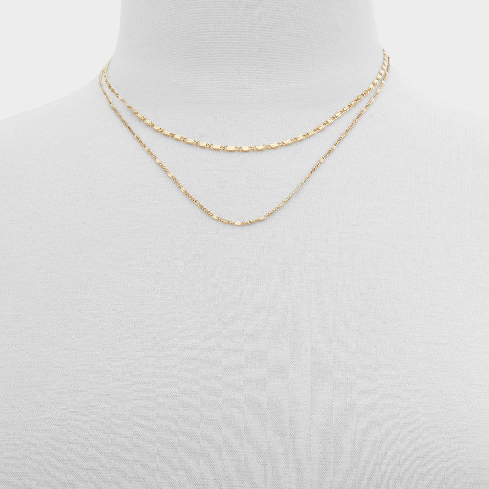 Aldo Rilara Gold Women's Necklaces - Layered necklace Gold
