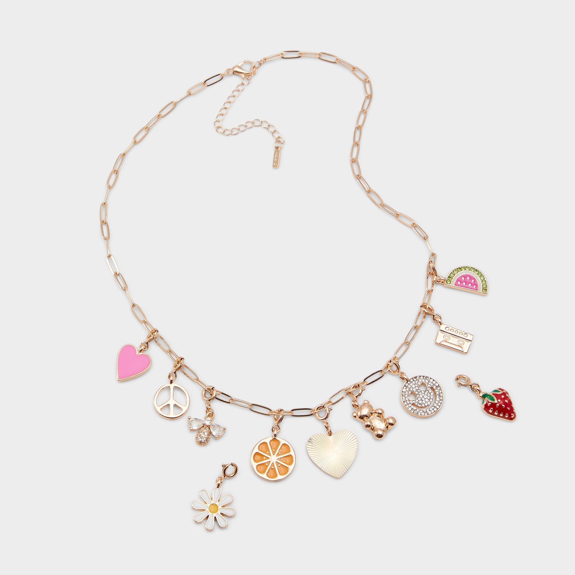 Aldo Charmcrazy Bright Multi Women's Necklaces - Charm necklace Bright Multi