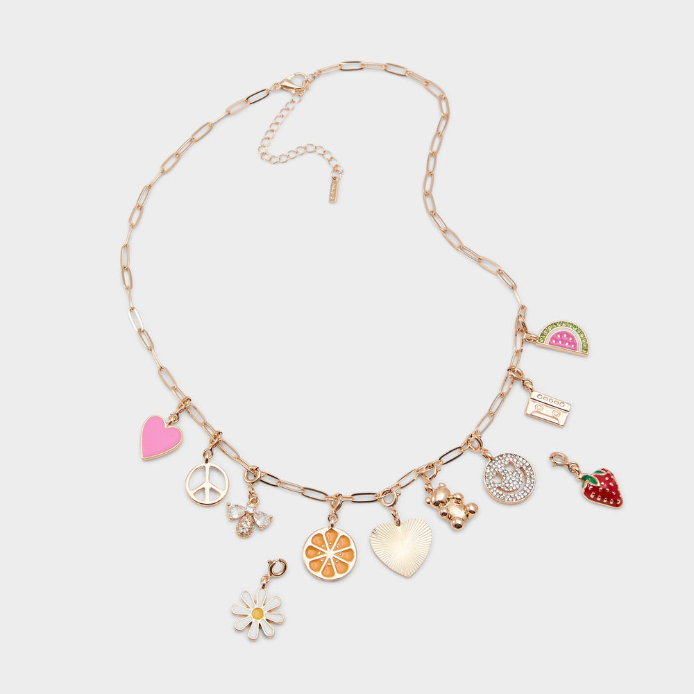 Aldo Charmcrazy Bright Multi Women's Necklaces - Charm necklace Bright Multi