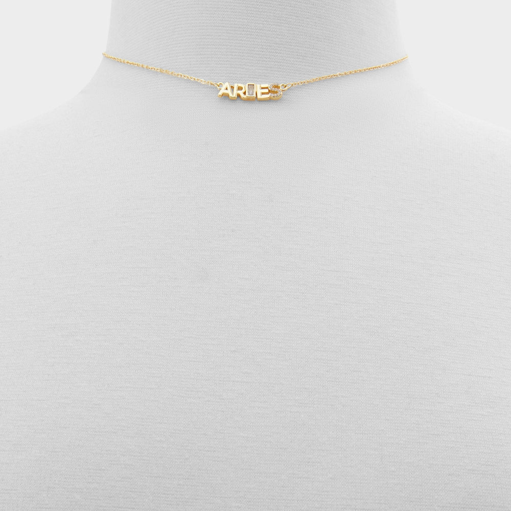 Aldo Starsigns Dark Yellow Women's Cubic Zirconia - Necklace Dark Yellow
