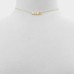 Aldo Starsigns Dark Yellow Women's Cubic Zirconia - Necklace Dark Yellow