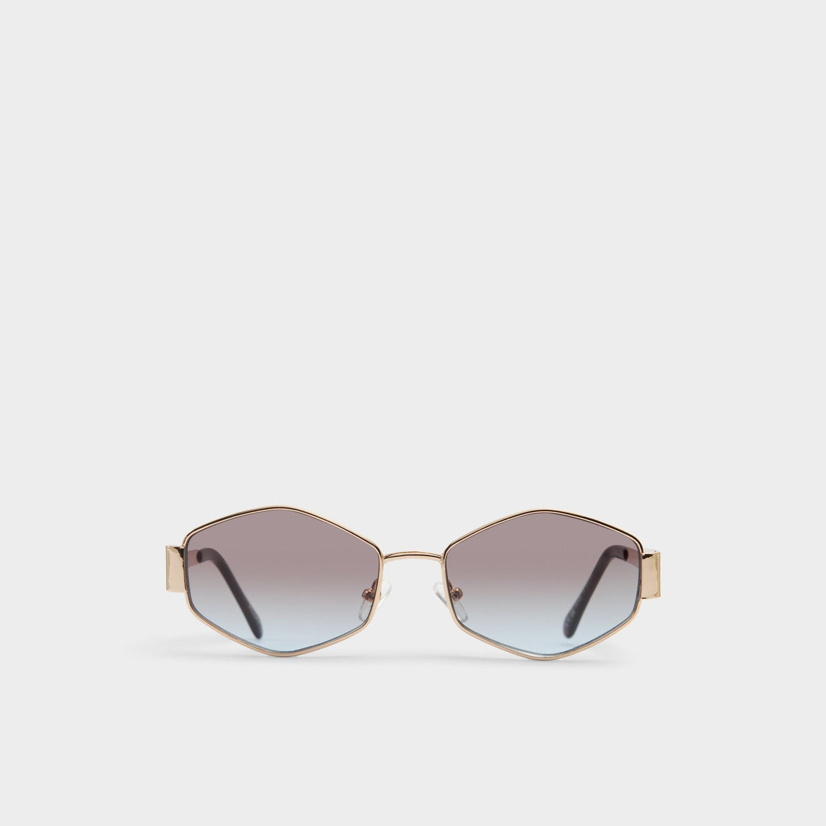 Aldo Rilibaen Gold Women's Round - Sunglasses Gold