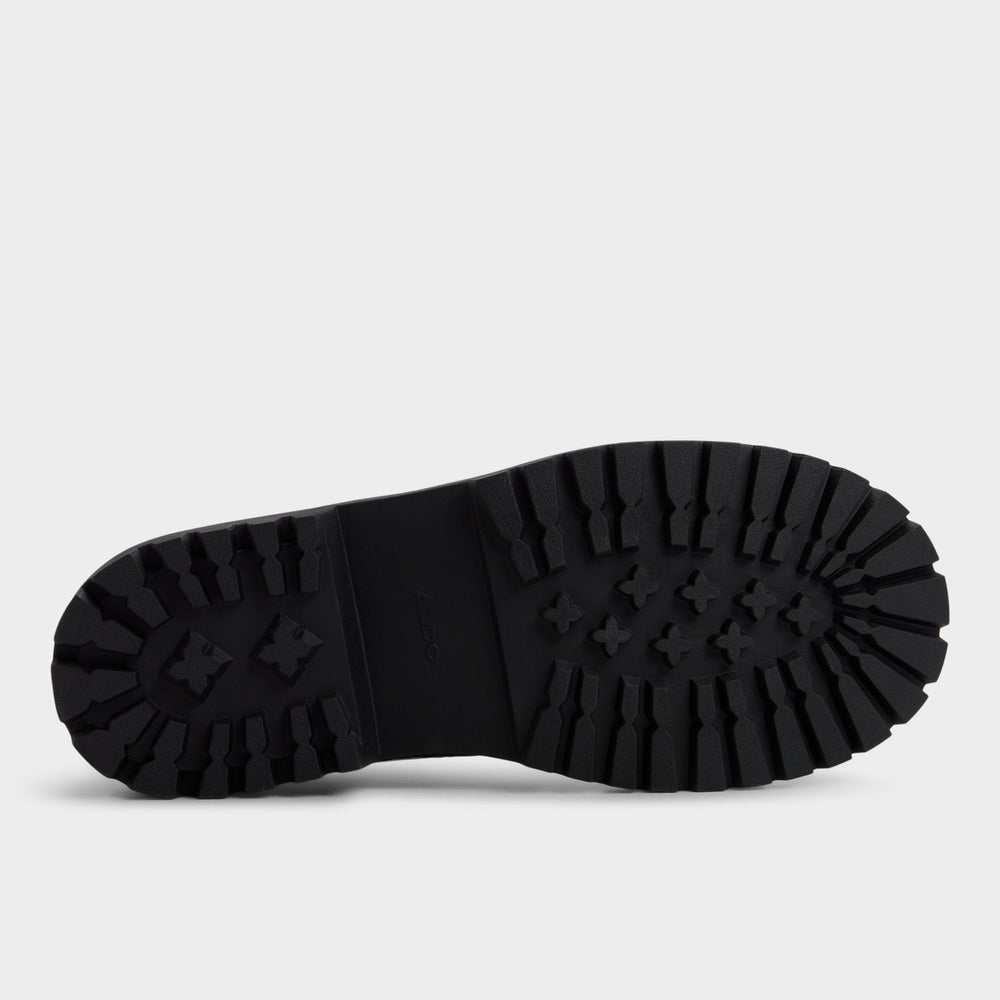 Aldo Doublezero in Dark Brown - Combat boot, Lug sole Dark brown