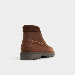 Aldo Farrell in Medium Brown - Combat boot, Lug sole Medium brown
