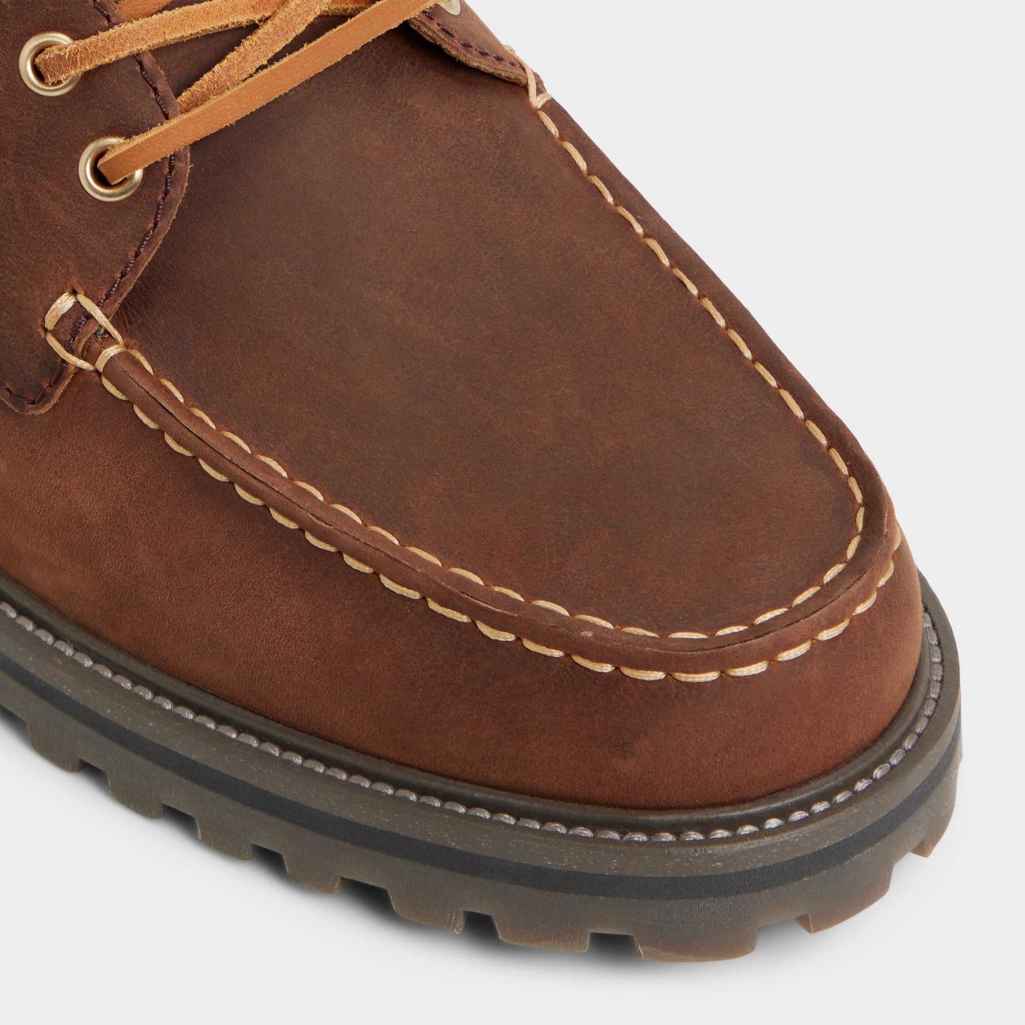 Aldo Farrell in Medium Brown - Combat boot, Lug sole Medium brown