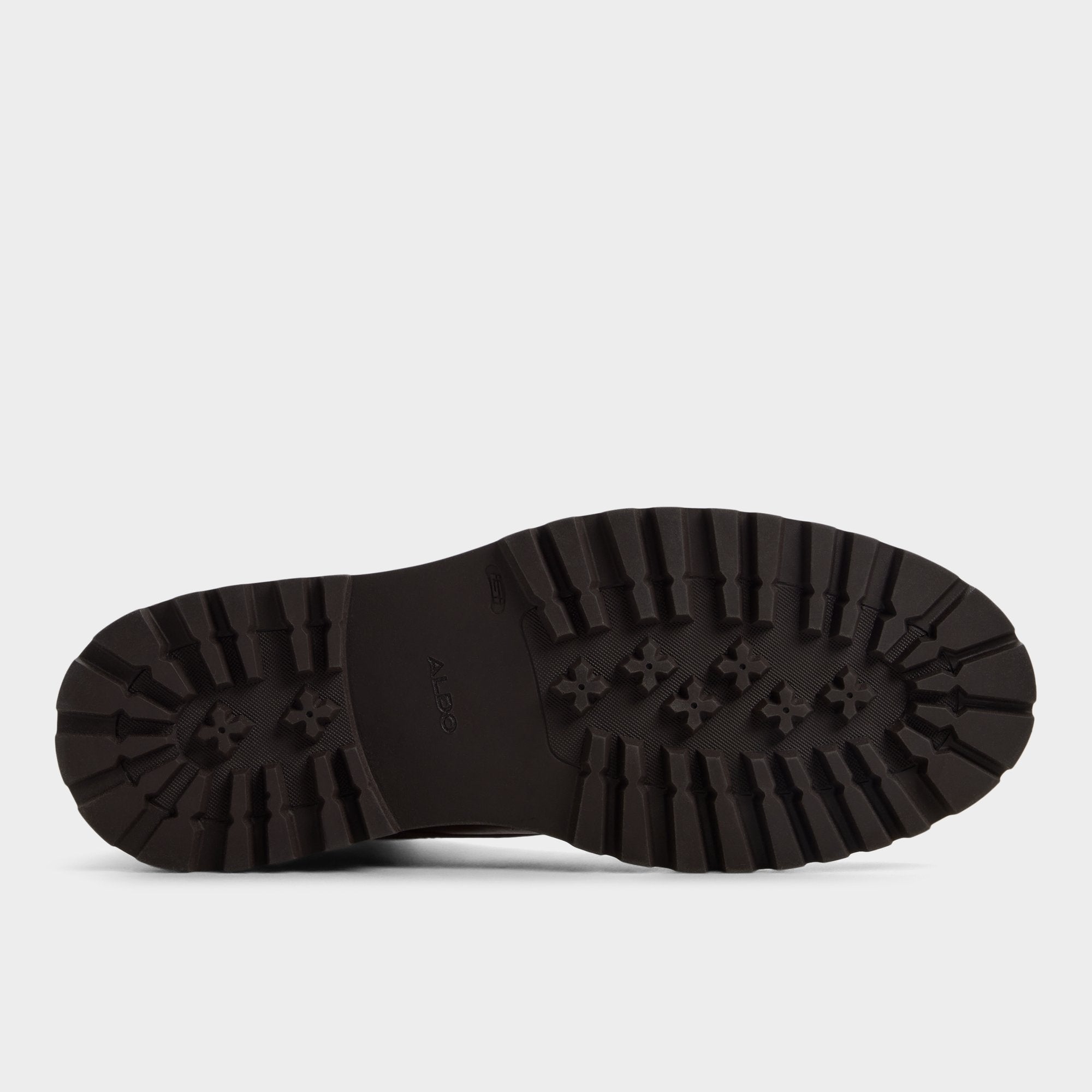 Aldo Draco in Cognac - Combat boot, Lug sole Cognac