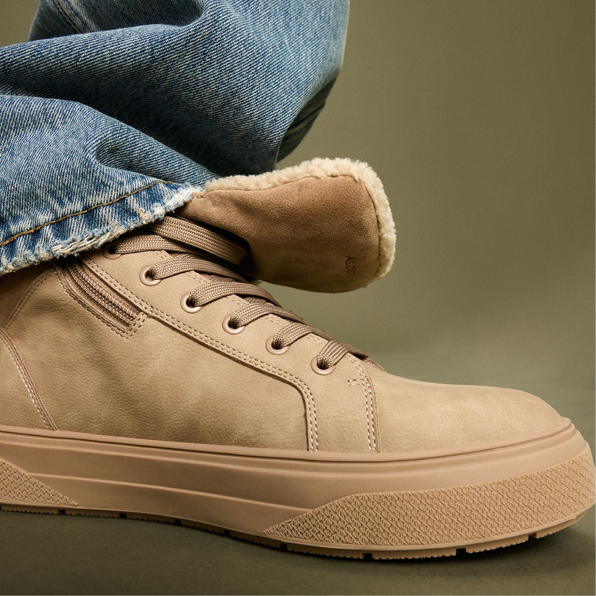 Aldo Dusker Light Brown Men's Lace-up boots - Lace-up boot, Cup sole Light Brown