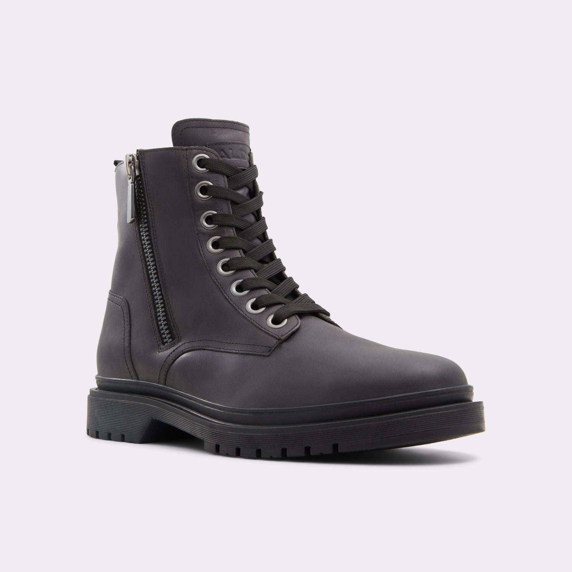 Aldo Roby Open Black Men's Lace-up boots - Lace-up boot, Lug sole Open Black