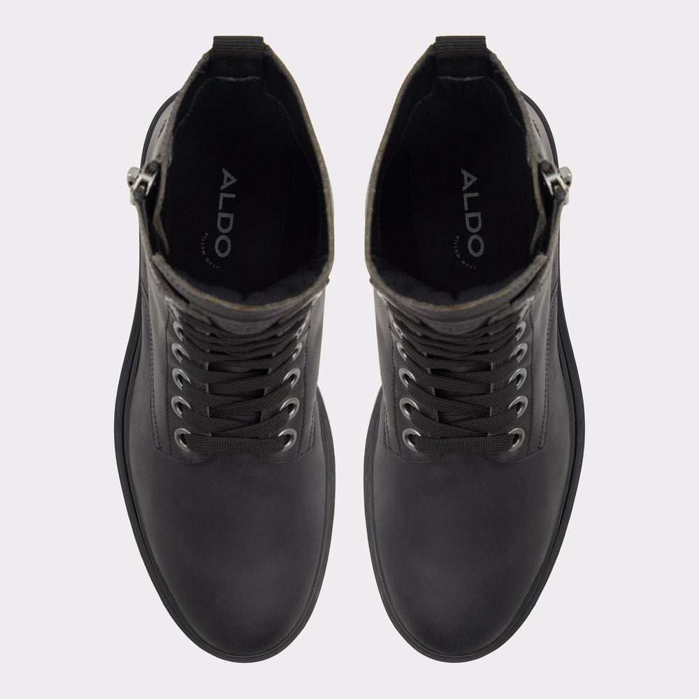 Aldo Roby Open Black Men's Lace-up boots - Lace-up boot, Lug sole Open Black