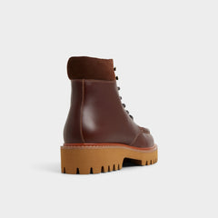 Aldo Grier in Medium Brown - Combat boot, Lug sole Medium brown