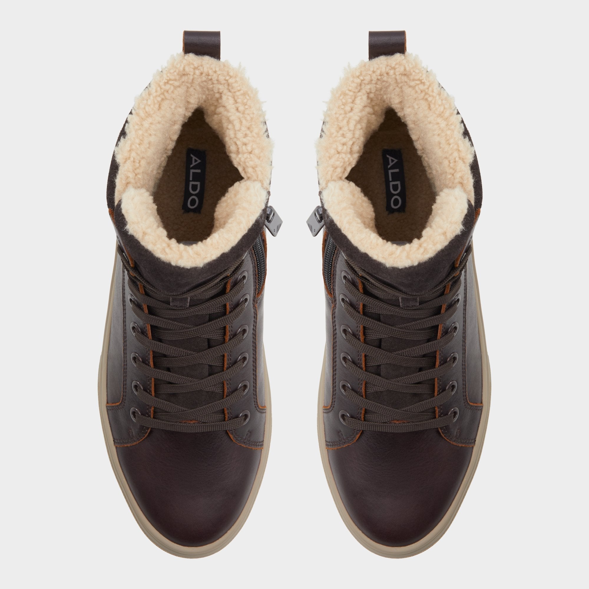 Aldo Dusker Cognac Men's Lace-up boots - Lace-up boot, Cup sole Cognac