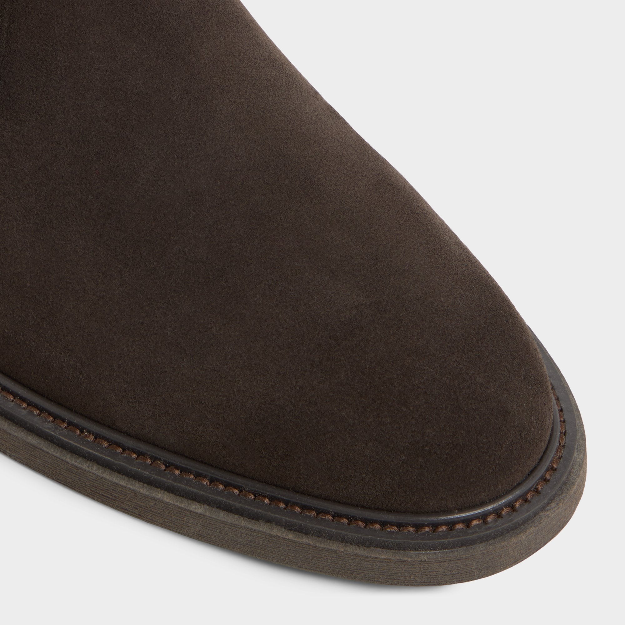 Aldo Jefrey Dark Brown Leather Suede Men's Chukka boots - Chukka boot Dark Brown