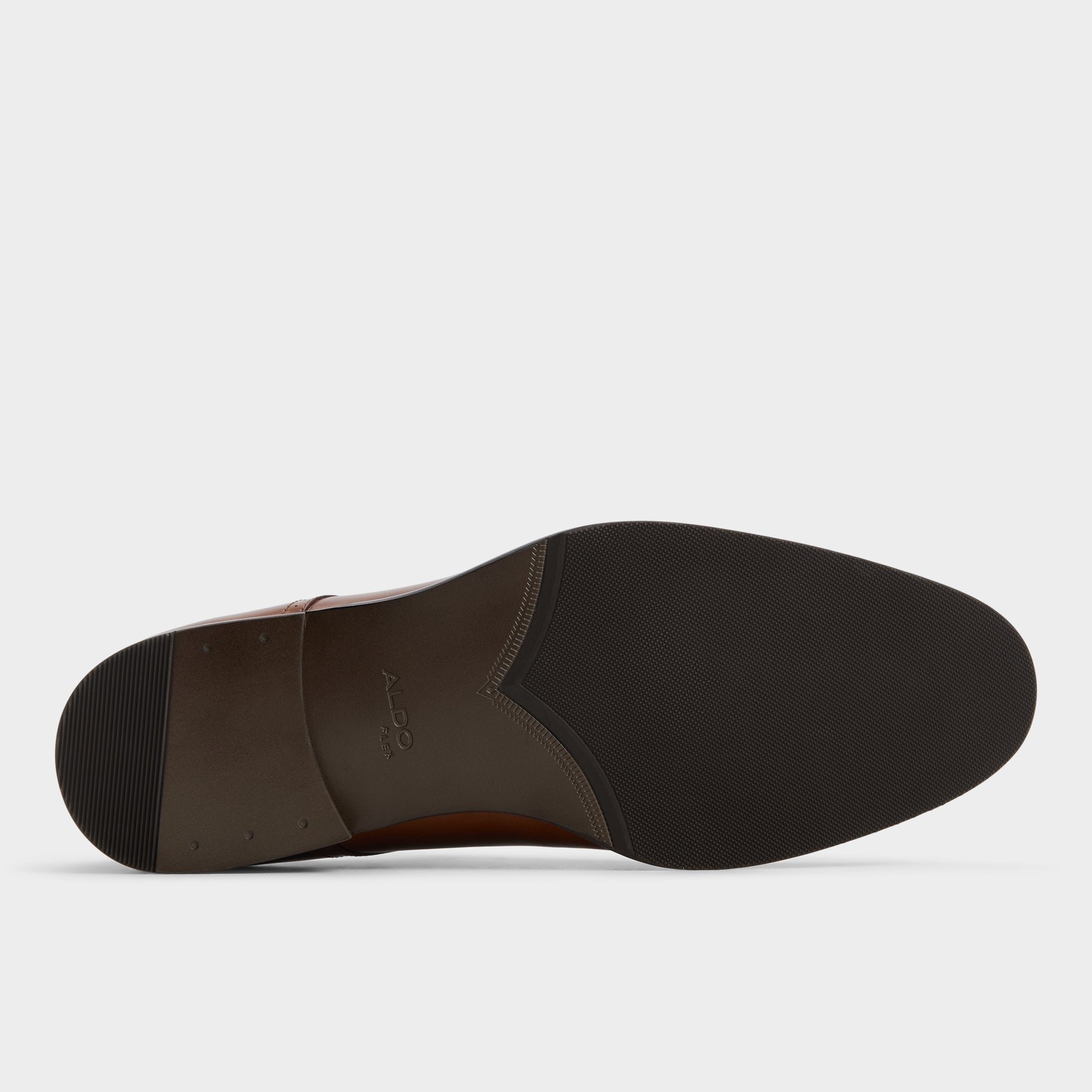Aldo Zelasien in Cognac - Monkstrap loafer Cognac