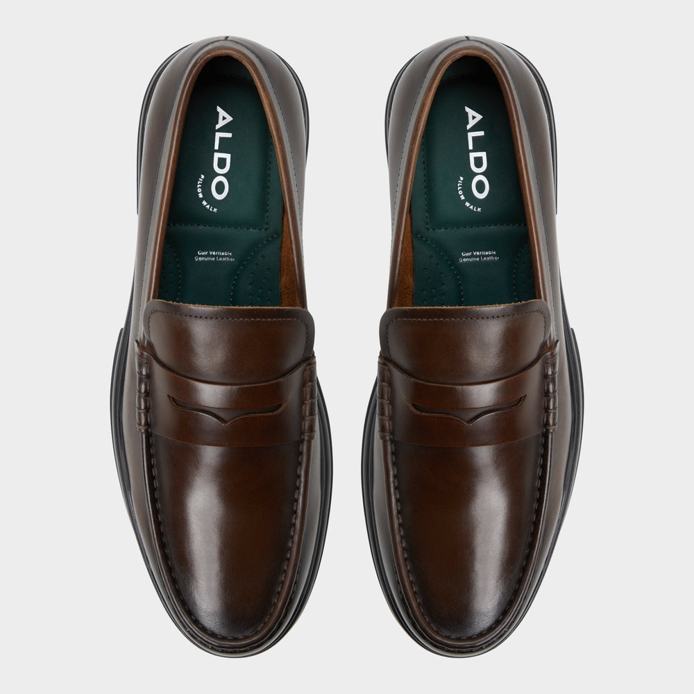 Aldo Tucker Other Brown Leather Smooth Men's Loafers & Slip-Ons - Loafer Other brown
