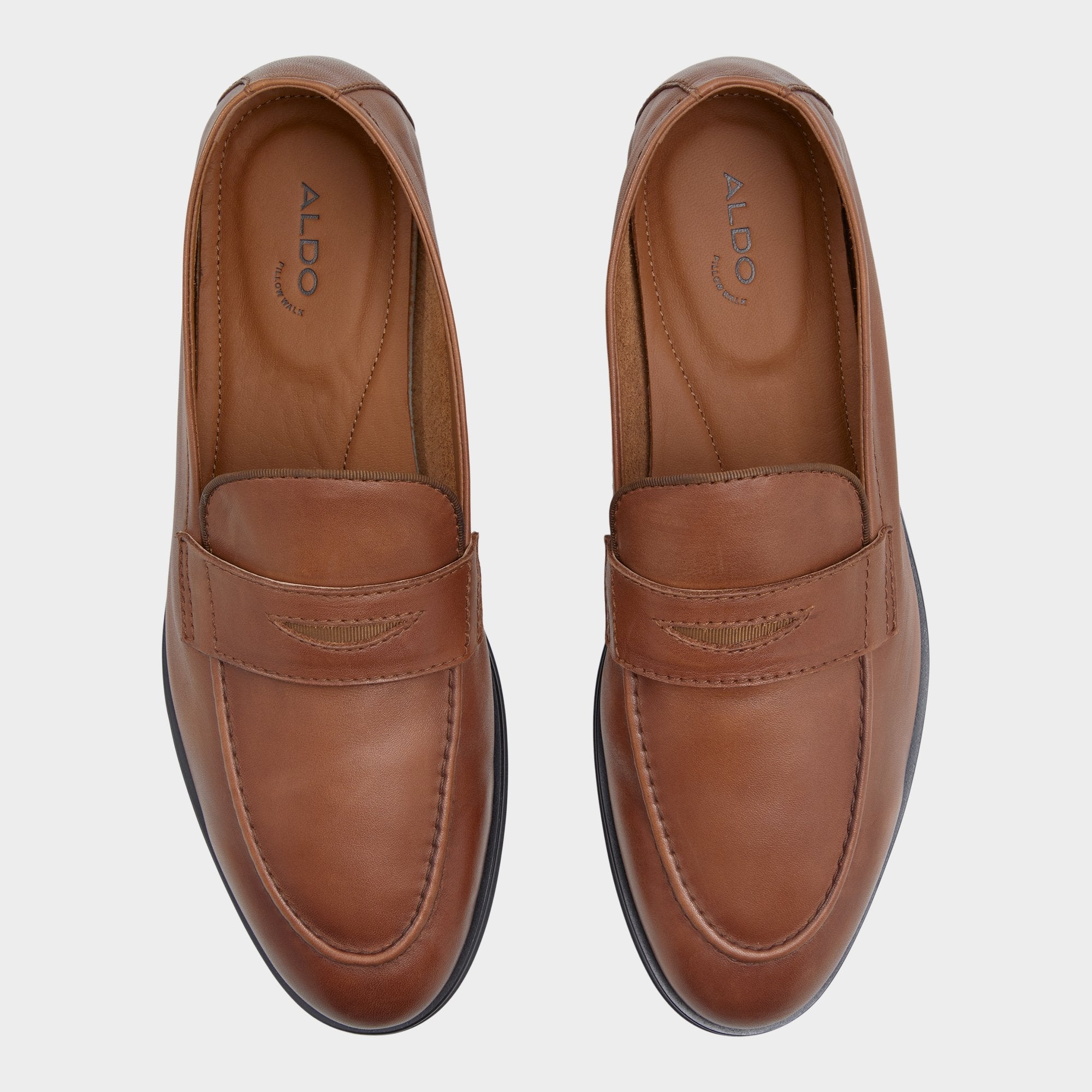 Aldo Journey Cognac Men's Loafers & Slip-Ons - Loafer Cognac