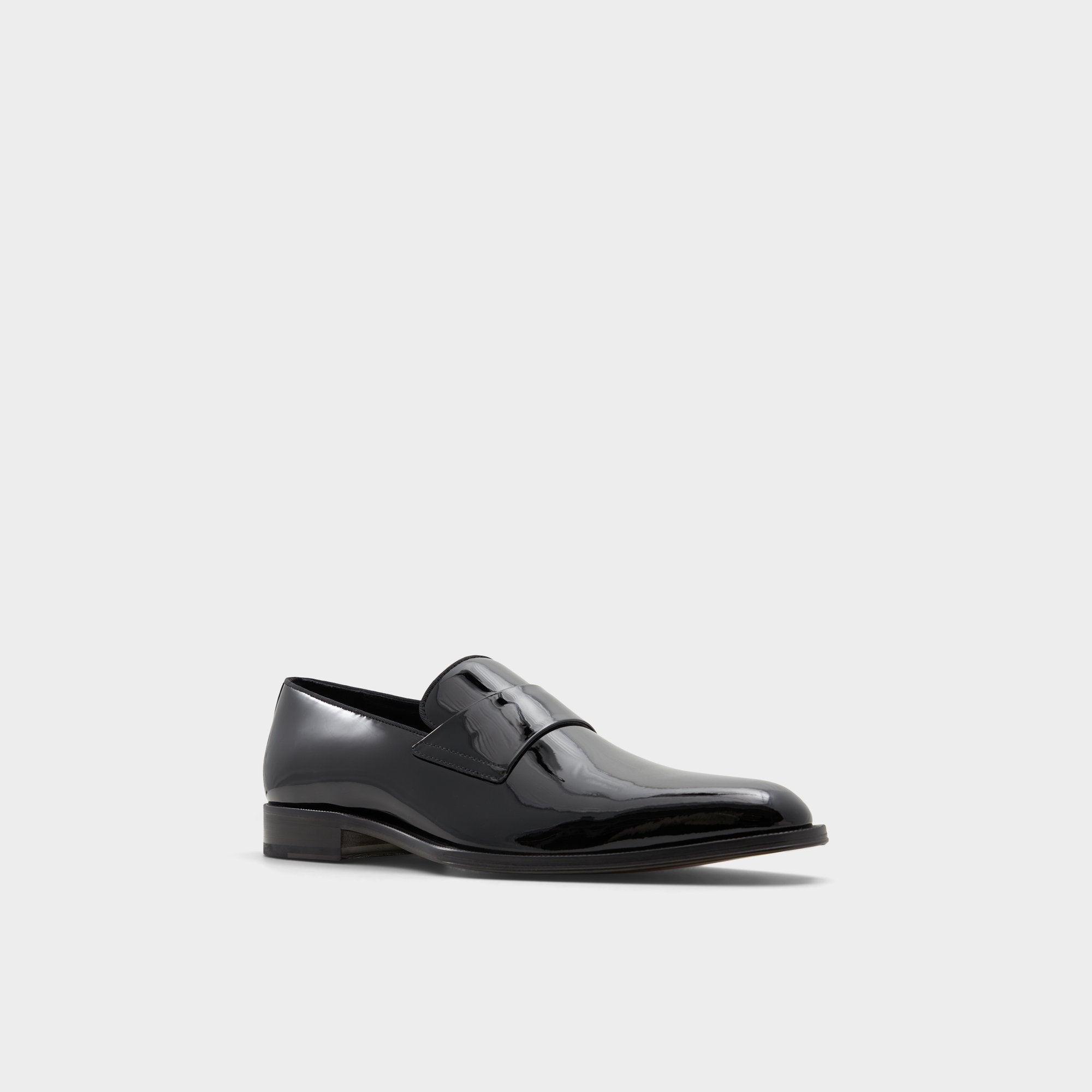Aldo Osgoode Black Men's Dress Shoes - Loafer Black