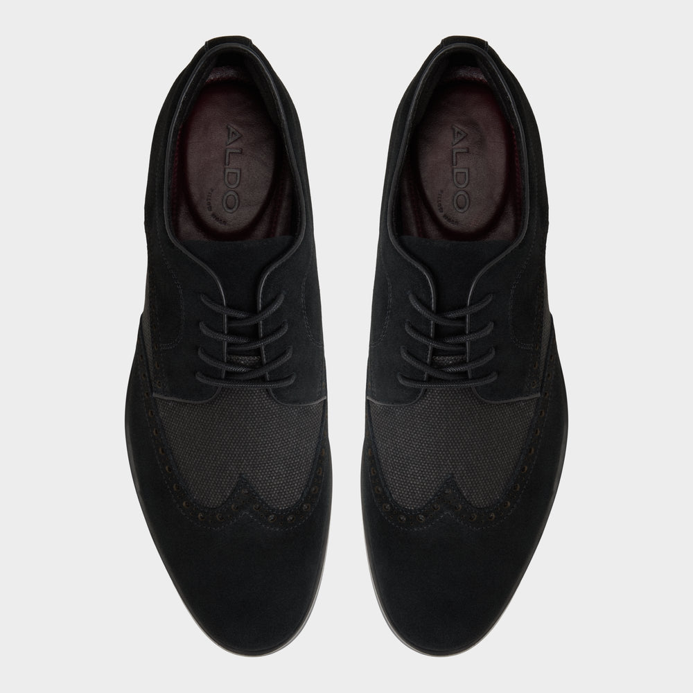 Aldo Sargasso Open Black Men's Dress Shoes - Oxford shoe Open Black