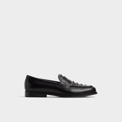 Aldo Keifer Black/Silver Multi Men's Dress Shoes - Loafer Black/silver multi