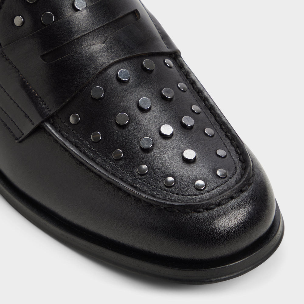 Aldo Keifer Black/Silver Multi Men's Dress Shoes - Loafer Black/silver multi