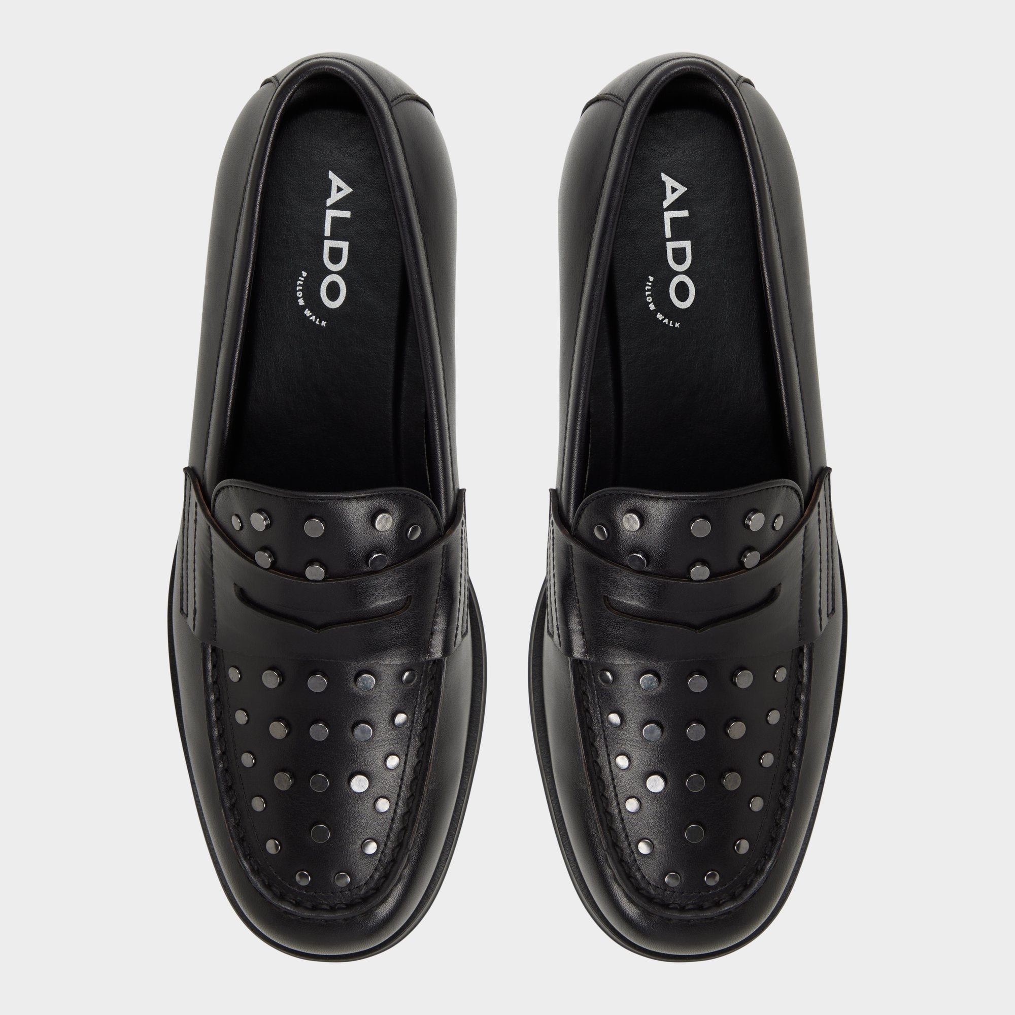 Aldo Keifer Black/Silver Multi Men's Dress Shoes - Loafer Black/silver multi