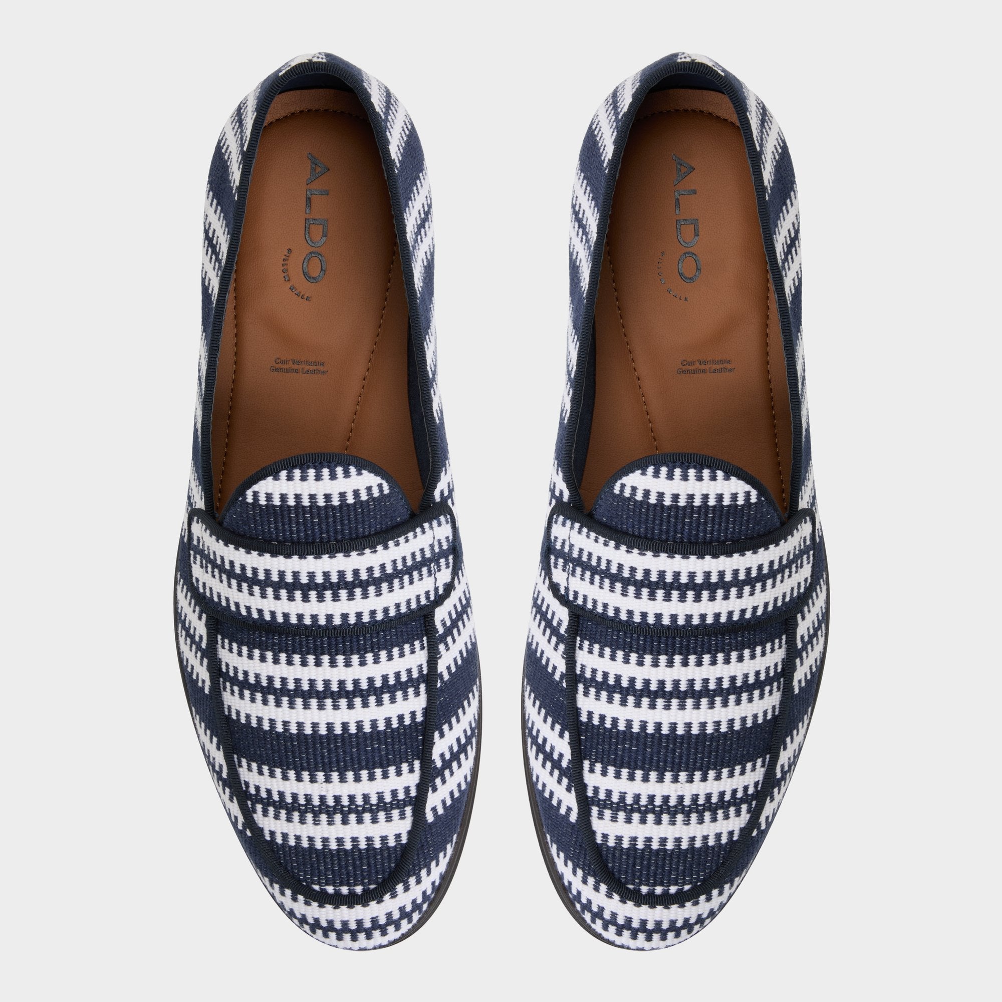 Aldo Waterfront Navy Men's Loafers & Slip-Ons - Loafer Navy