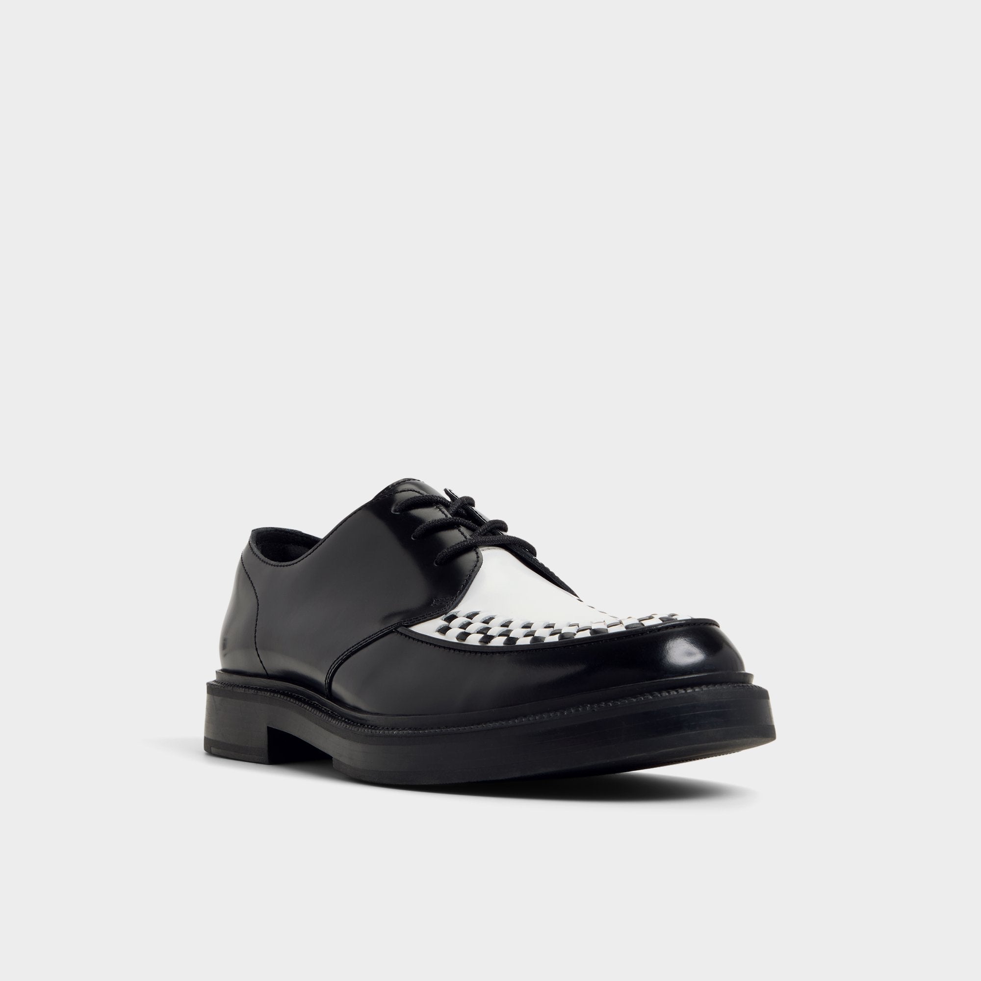 Aldo Rocco in Black White - Oxford shoe Black/White